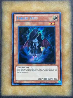 Yugioh Fabled Krus HA03-EN002 Secret Rare NM - Image 1