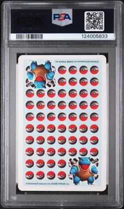 PSA 10 GEM MINT 1998 POKEMON STADIUM BLUE VERSION PLAYING CARDS GASTLY - Image 2