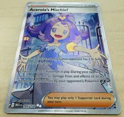 Acerola's Mischief 165/132 - Mega Evolution Full Art Trainer - Pokemon Card [NM] - Image 2