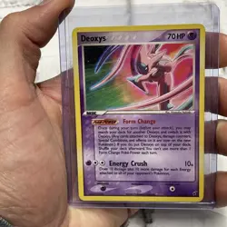 Deoxys 17/107 2005 EX Deoxys Set Pokemon Card Nintendo Non Holo Rare LP Vintage - Image 1