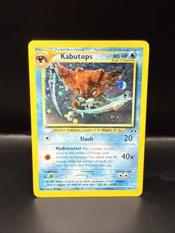 Pokemon TCG Kabutops Neo Discovery Holo Card 6/75 Unlimited Rare - Image 3