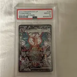 Pokemon Card Charizard ex Sar PSA10 OBSIDIAN FLAMES Pokemon Scarlet - Image 1
