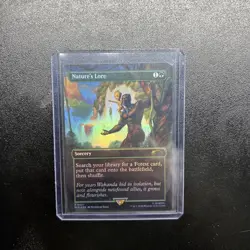 Nature's Lore (867) (Rainbow Foil) -Foil Near Mint MTG Secret Lair - Image 1
