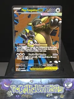 Pokemon Card Mega Kangaskhan EX 164/132 Mega Evolution Ultra rare NM - Image 1