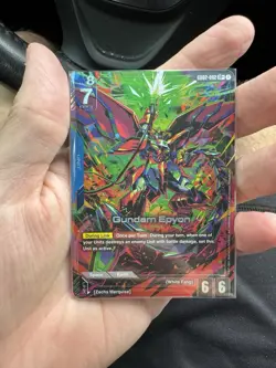Gundam Epyon LR+ Gundam Card Game Dual Impact GD02-002 English - Image 1