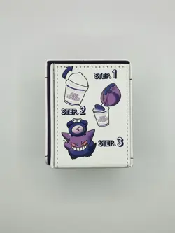 Pokemon Card Deck Box Ramen Cup Noodle Gengar TCG Fits 100 Cards - Image 3
