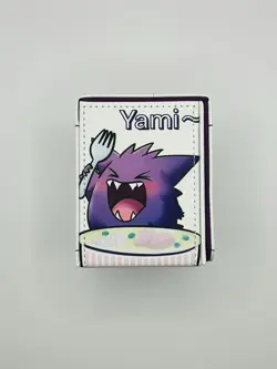 Pokemon Card Deck Box Ramen Cup Noodle Gengar TCG Fits 100 Cards - Image 4