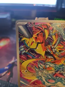 Pokemon TCG Zeraora 151/142 Stellar Crown Holo Card Illustration Rare NM - Image 2