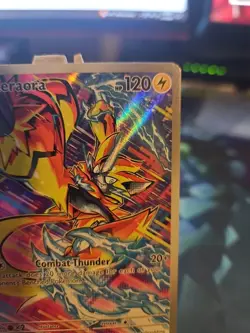 Pokemon TCG Zeraora 151/142 Stellar Crown Holo Card Illustration Rare NM - Image 3
