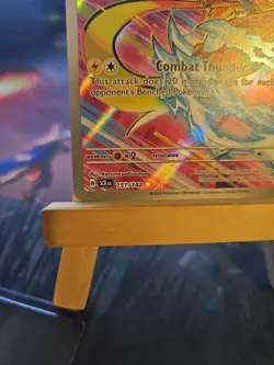 Pokemon TCG Zeraora 151/142 Stellar Crown Holo Card Illustration Rare NM - Image 5