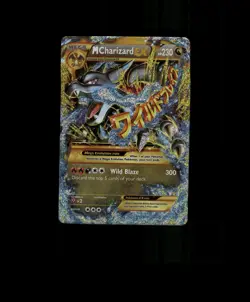 SPARKLING HOLO CHARIZARD Card CHARIZARD Pokemon Card READ DESCRIPTION BELOW p2 - Image 1