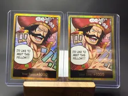 One Piece Gol.D.Roger GOLD DON!! Card (OP-13) 2 Available - Image 1