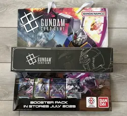 Gundam Accessory and Card Set 01 FIRST COMBAT [EVX-01] SDCC 2025 TCG GCG - Image 1