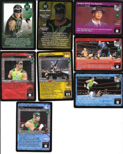 WWE RAW DEAL - 8 Hurricane Cards *FREE SHIPPING* RARE FOIL - Image 1