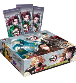 Anime Demon Slayer CCG Collectible Trading Cards - GM-0502 (30 Packs) - Image 1