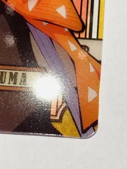 Zenitsu Demon Slayer Stained glass card Kimetsu Vrey Rare From Japan BANDAI F/S - Image 5
