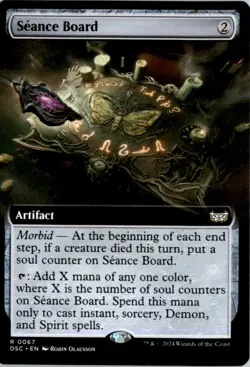 Seance Board (Extended Art) Commander: Duskmourn: House of Horror DSC Normal NM - Image 1