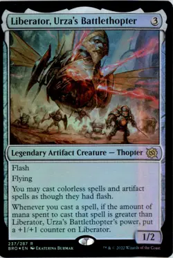 Liberator, Urza's Battlethopter The Brothers' War BRO Foil NM - Image 1