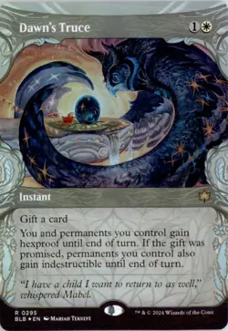 Dawn's Truce (Showcase) Bloomburrow BLB Foil NM - Image 1