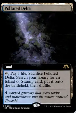 Polluted Delta (Extended Art) Modern Horizons 3 MH3 Normal NM - Image 1