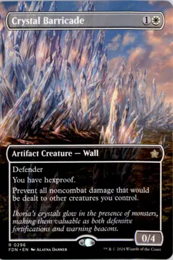 Crystal Barricade (Borderless) Foundations FDN Normal NM - Image 1