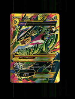 Unofficial Custom Holo Rayquaza EX Card Rayquaza Card READ DESCRIPTION BELOW - Image 1