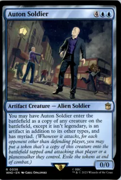 Auton Soldier Universes Beyond: Doctor Who WHO Normal NM - Image 1