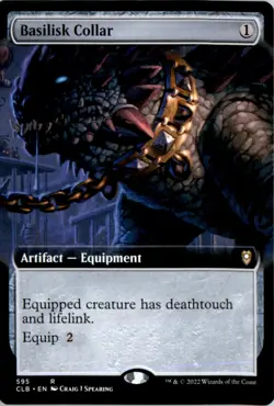 Basilisk Collar (Extended Art) Battle for Baldur's Gate CLB Normal NM - Image 1
