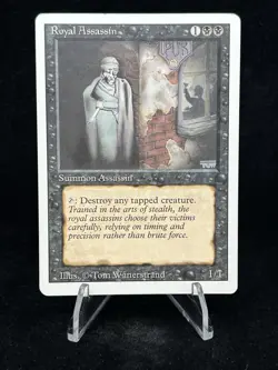 ROYAL ASSASSIN Revised Edition 1994 Magic The Gathering (MTG) TCG 🔥Rare🔥 - Image 1