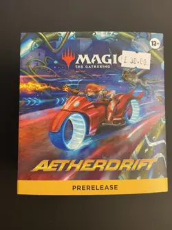 Magic the Gathering Aetherdrift Prerelease Pack Play Boosters WOTC - Image 1