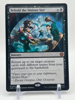 Behold the Sinister Six! - Marvel's Spider-Man (SPM) - #0051 - MTG - Image 1