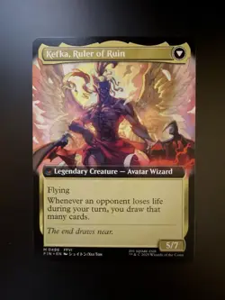 MTG Final Fantasy English Kefka, Court Mage Extended Art 0496 Non-Foil - Image 2