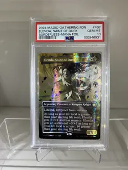 Elenda, Saint of Dusk - Mana Foil - MTG Foundations PSA 10 Gem 💎 Mint Pop. 3 - Image 1