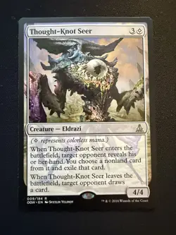 Thought-Knot Seer 9 - R - Oath of the Gatewatch - Normal - MTG - LP - Image 1
