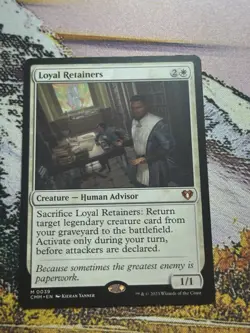 Loyal Retainers 039 Commander Masters Mythic NM MTG - Image 4