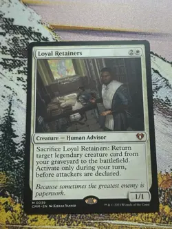 Loyal Retainers 039 Commander Masters Mythic NM MTG - Image 5