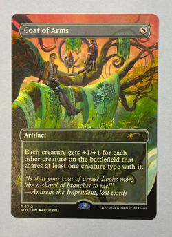 MTG - Secret Lair - Featuring: Julie Bell - Coat of Arms - Non-Foil - NM - Image 1