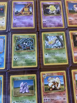 Pokemon TCG Base Set 21 Cards Total All Near Mint Or Lightly Played. - Image 2