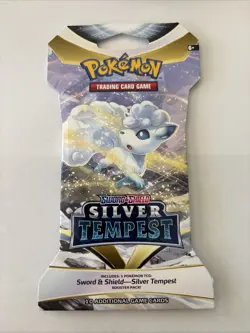 Pokemon TCG Sword & Shield - Silver Tempest Sleeved Booster Pack - Image 1