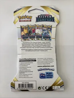 Pokemon TCG Sword & Shield - Silver Tempest Sleeved Booster Pack - Image 2