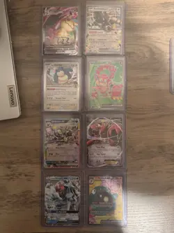 Pokemon TCG Lot of Eight Different Cards NM/LP Condition - Image 1