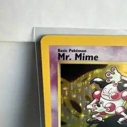 Pokemon Jungle Mr. Mime 1st Edition Holo Rare Card 06/64 - Image 3