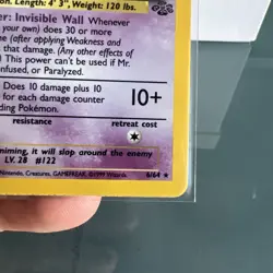 Pokemon Jungle Mr. Mime 1st Edition Holo Rare Card 06/64 - Image 5