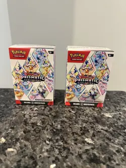 X2 Pokemon TCG Prismatic Evolution Scarlet and Violet Booster Bundle - Sealed ✅ - Image 1