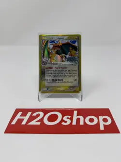 Pokemon STAMPED EX Crystal Guardians Charizard 4/100 Holo Rare - Image 1