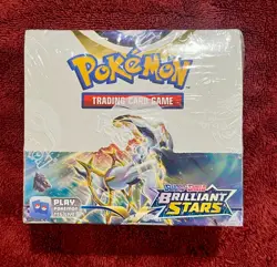 Pokemon Brilliant Stars Booster Box - SWSH09: Brilliant Stars (SWSH09) SEALED - Image 1