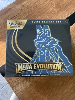 Pokemon TCG Mega Evolution Elite Trainer Box ETB (Lucario) NEW Factory Sealed 🔥 - Image 1