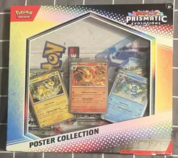 2025 Pokemon TCG Prismatic Evolutions Poster Collection Box New & Sealed - Image 1