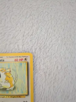 Pokemon TCG Raticate Base Set 40/102 Regular LP. - Image 3