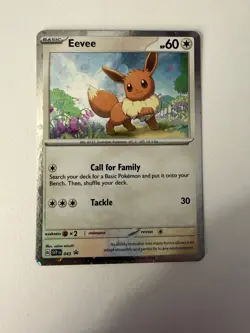 Pokemon Eevee SVP043 SV Black Star Promo VLP - Image 1